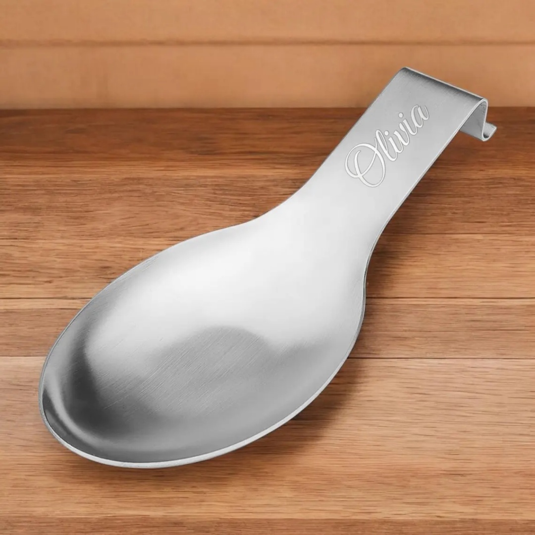 Mom'S Home Cooking - Gepersonaliseerde LEPELREST TRAY Kachel Top Koken