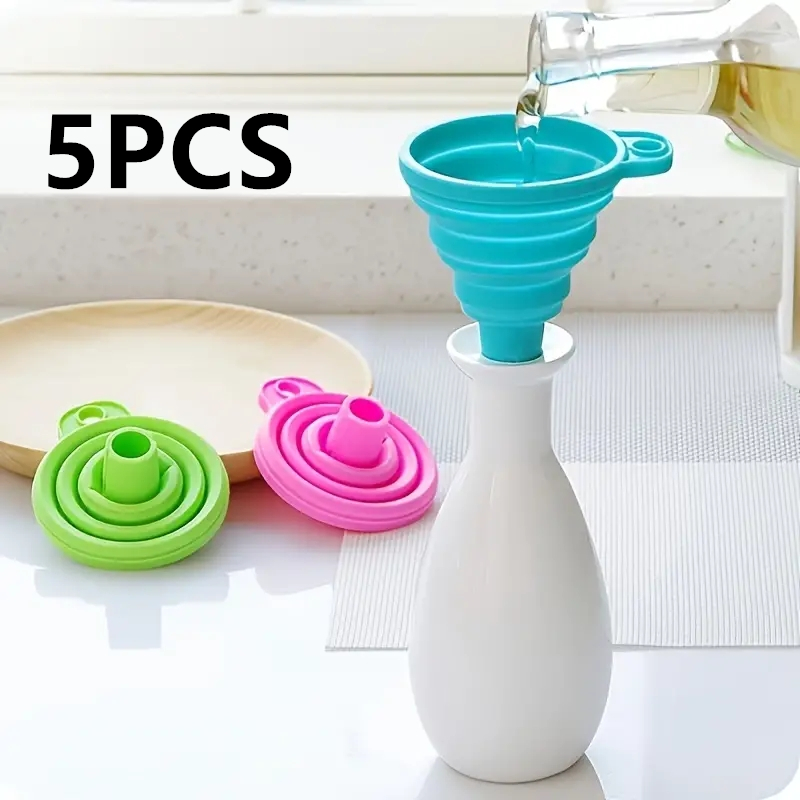 Home Cooking Delivery - Siliconen opvouwbare trechter Multifunctionele draagbare mini-keuken