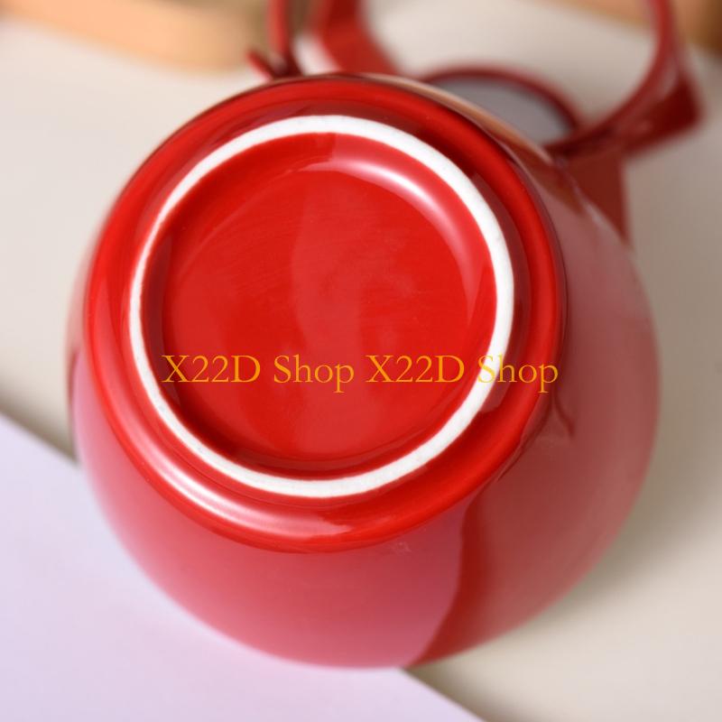 Fondue Pot Ceramic - X22D Fonduepannen Set met Vork, Keramische