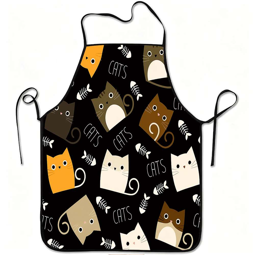 Home Cooking Cafe - 1 stuk leuke schorten met cartoonthema,