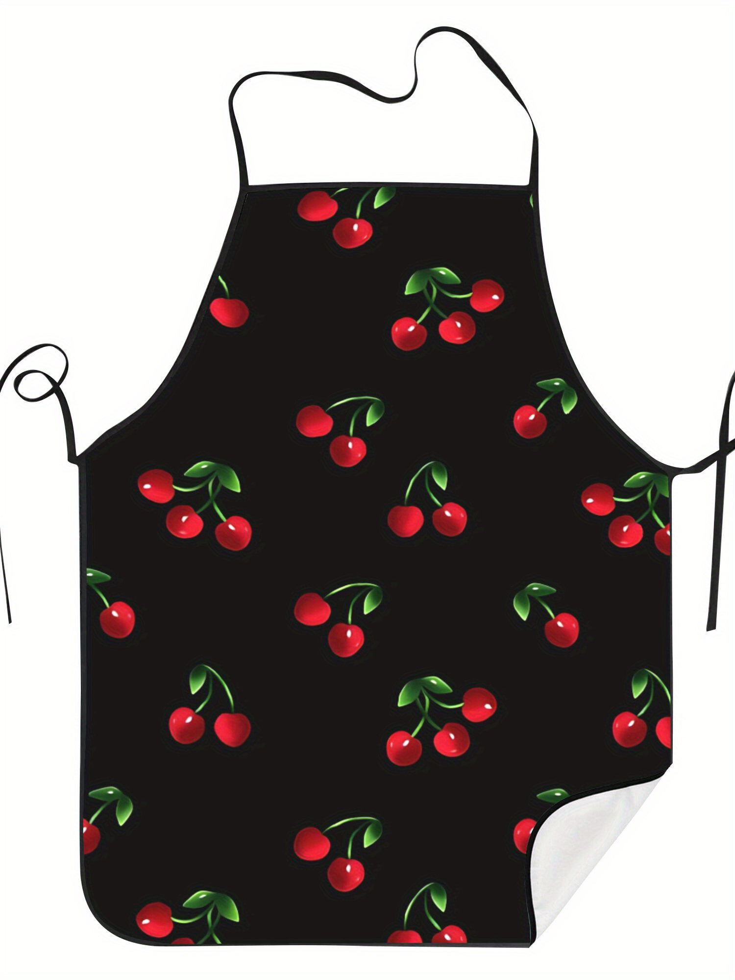 Home Cooking Cafe - 1 stuk Fun Cherry Retro Design-schort,