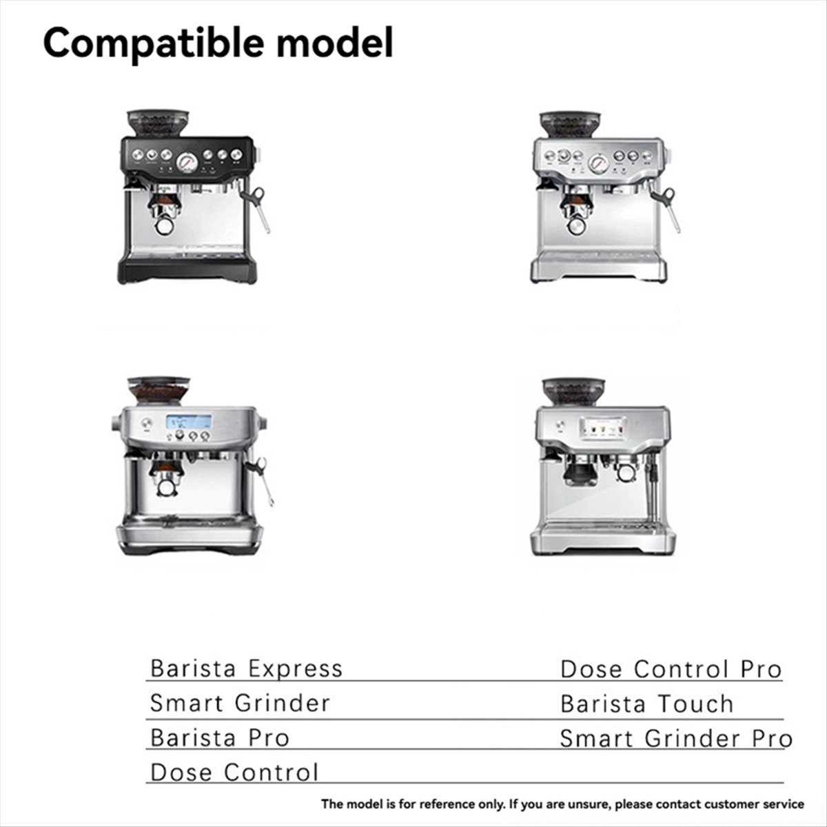 Breville Espresso Bes870 - (A25M) Siliconen balg enkele dosis koffiehopper