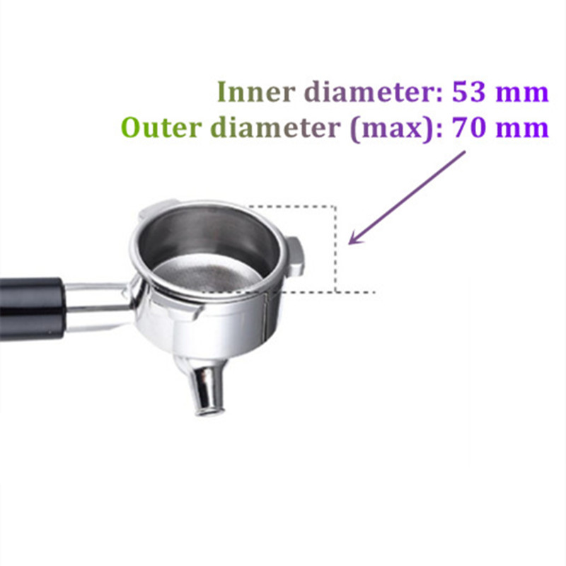 Breville Espresso Bes870 - 54mm Dual Spout Portafilterkop voor Breville