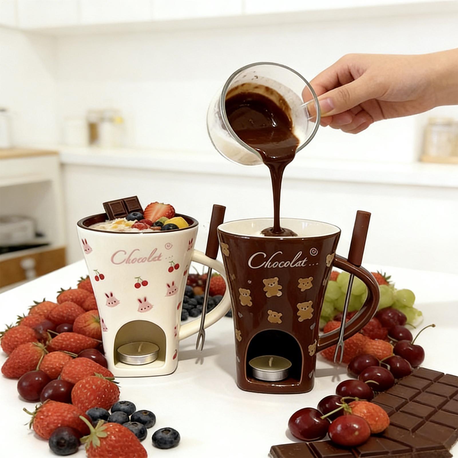 Chocolade smeltbeker 130ml Per - Fondue Pot Ceramic recensie en prijs