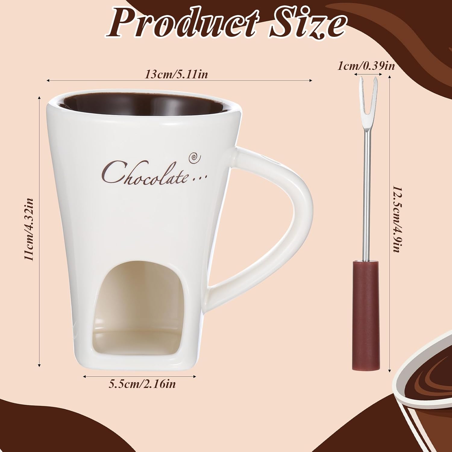 Zoete keramische fonduekop met - Fondue Pot Ceramic recensie en prijs