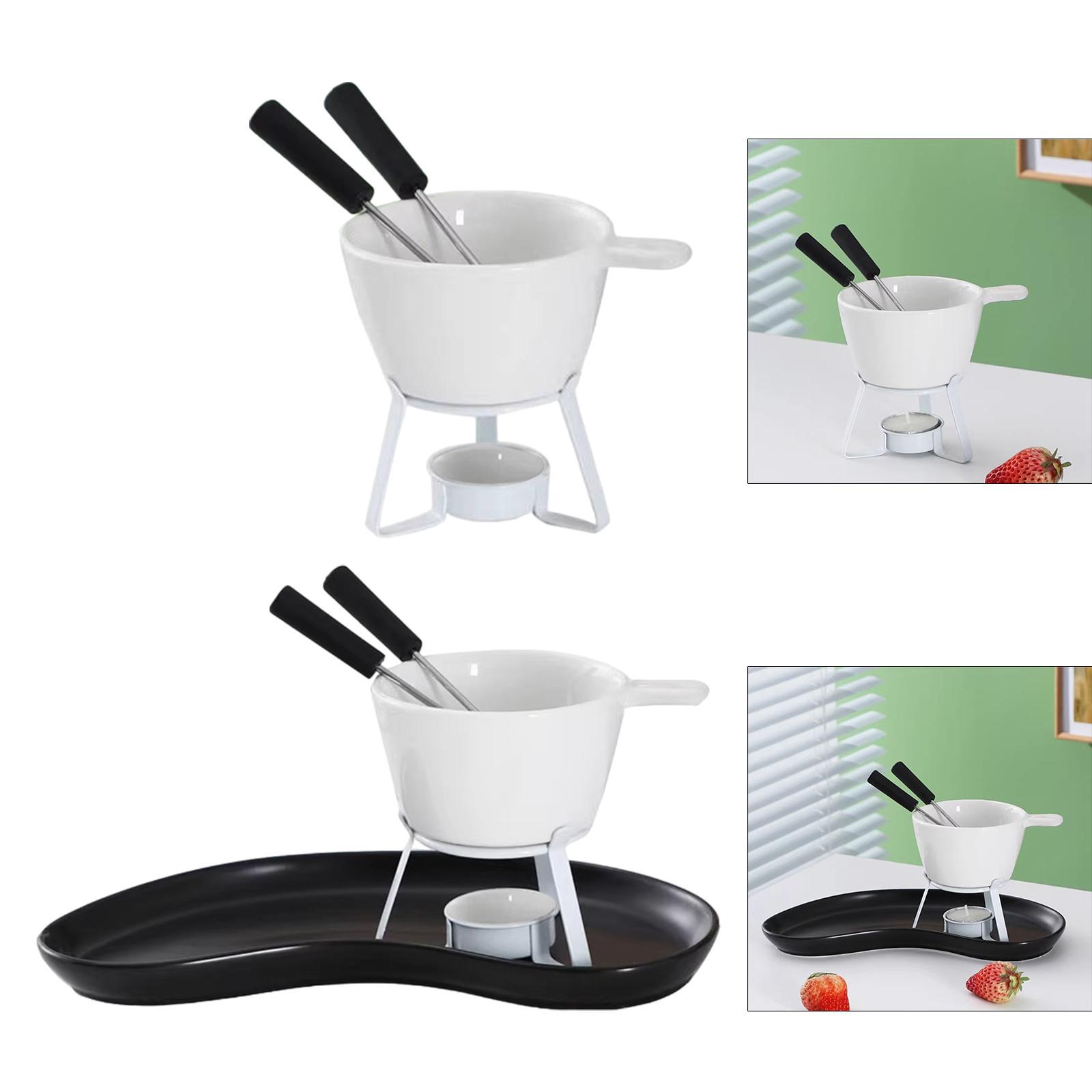 Chocoladefonduepan, smeltmok,  - Fondue Pot Ceramic recensie en prijs