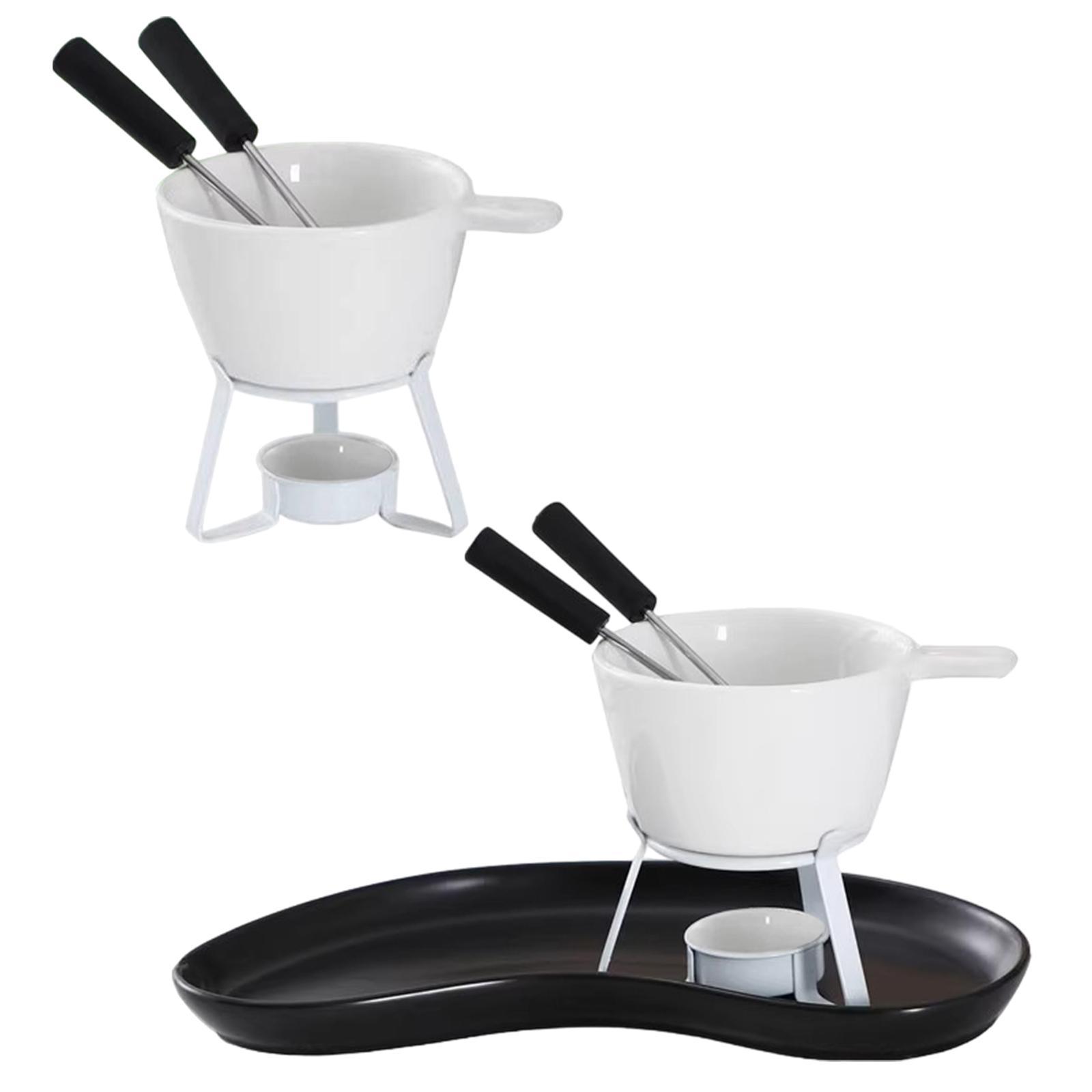 Chocoladefonduepan, smeltmok,  - Fondue Pot Ceramic recensie en prijs