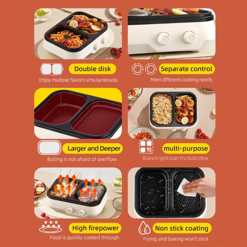 D0AB Kitchen Tool 2-in-1 grill - Home Cooking Meal recensie en prijs