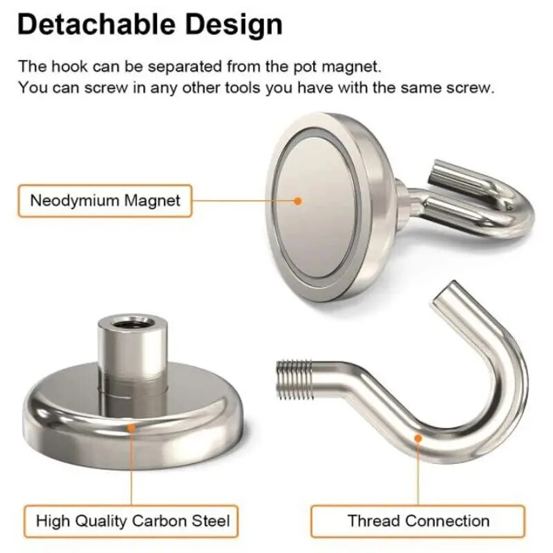 10 STKS Sterke Magneet Haken M - Home Cooking Delivery recensie en prijs