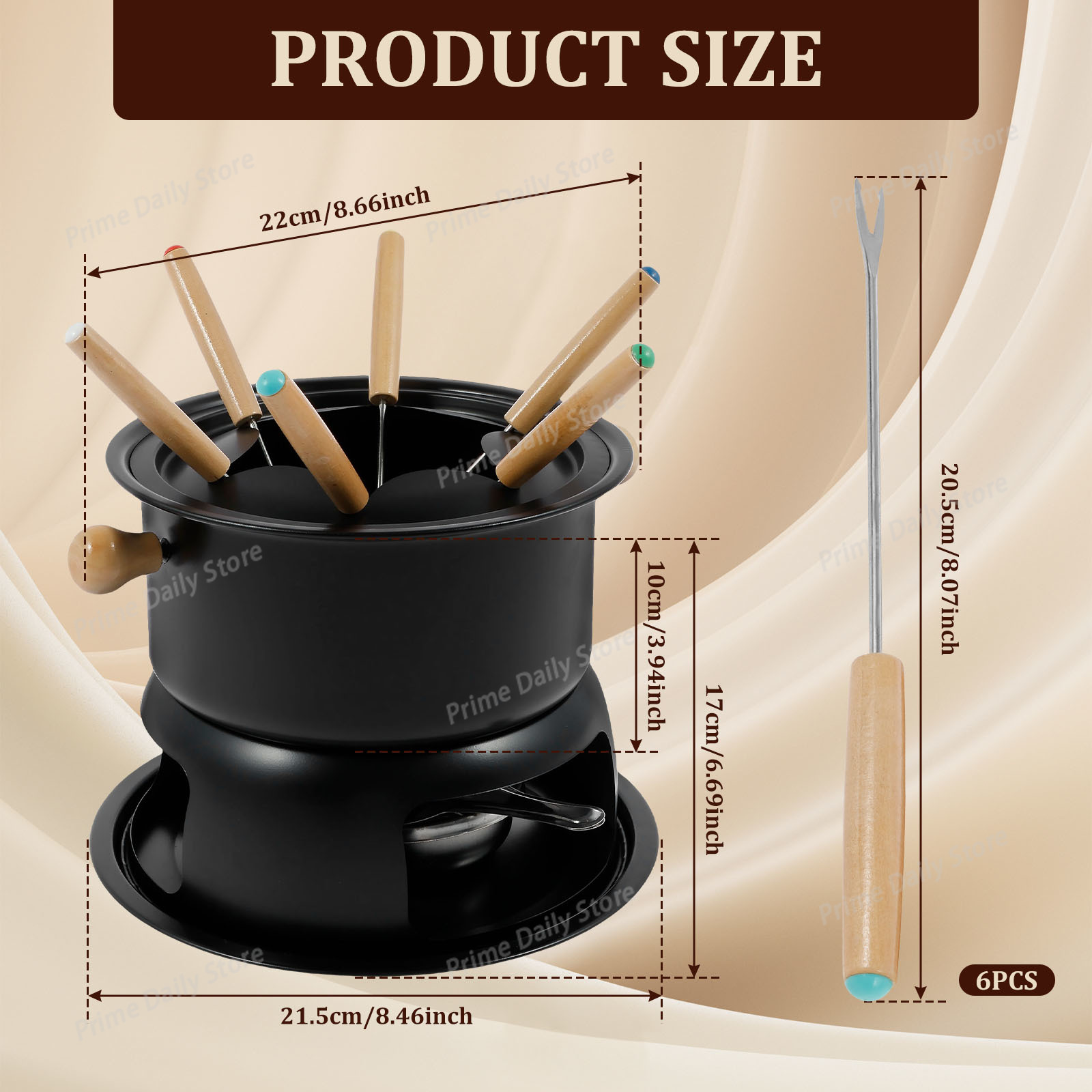 Keramische chocoladefonduepan  - Fondue Pot Ceramic recensie en prijs