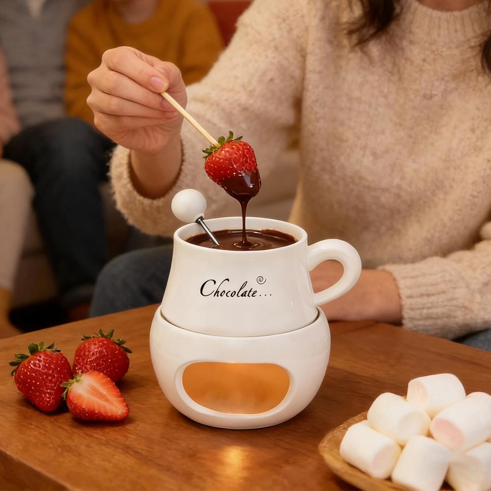 Chocoladefonduebeker Keramiek  - Fondue Pot Ceramic recensie en prijs