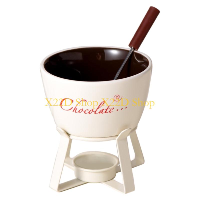 X22D Fonduepannen Set met Vork - Fondue Pot Ceramic recensie en prijs