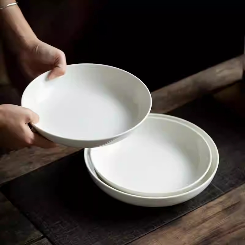 9,6 inch wit porseleinen diep  - Home Cooking Meal recensie en prijs
