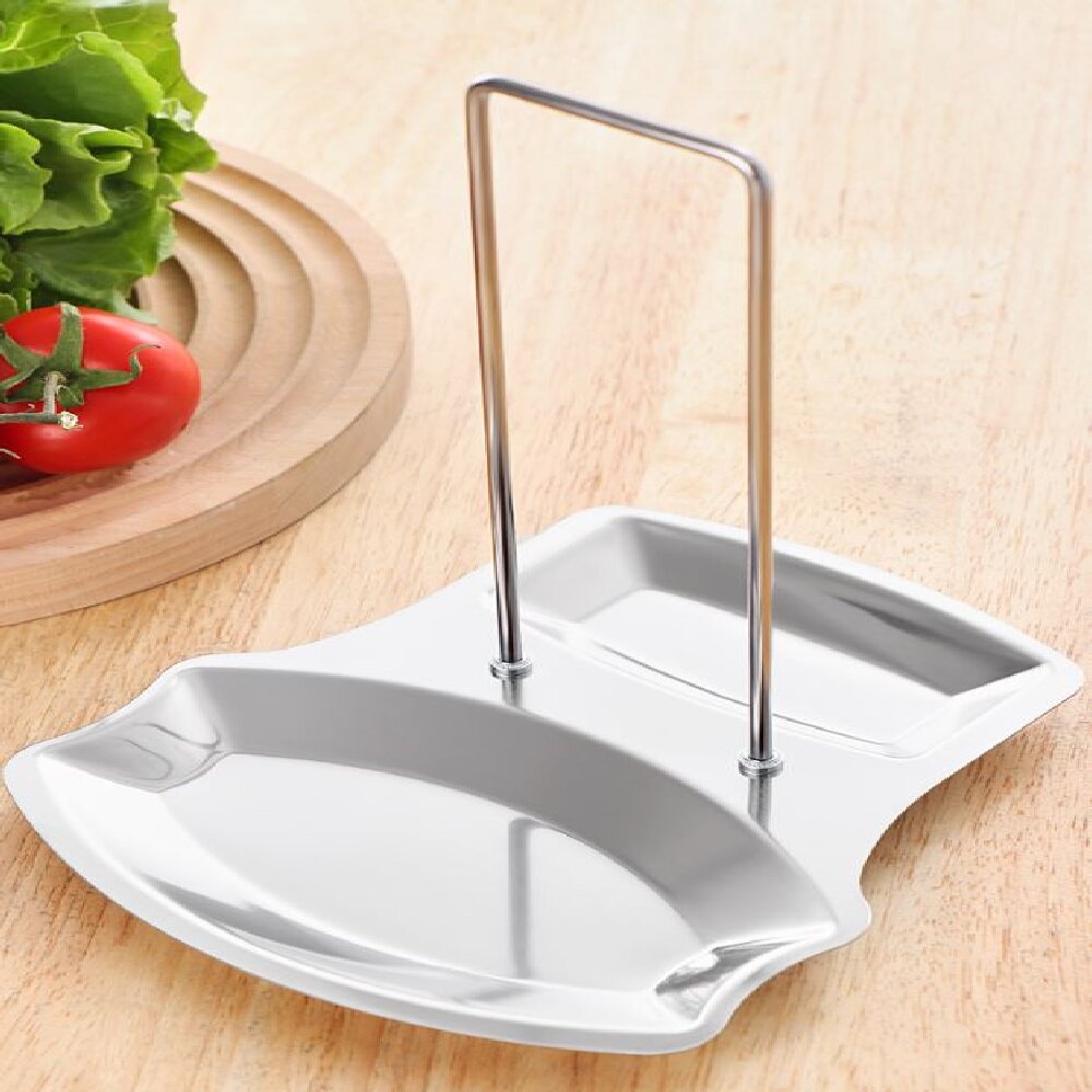 Roestvrijstalen dekselhouder v - Home Cooking Delivery recensie en prijs