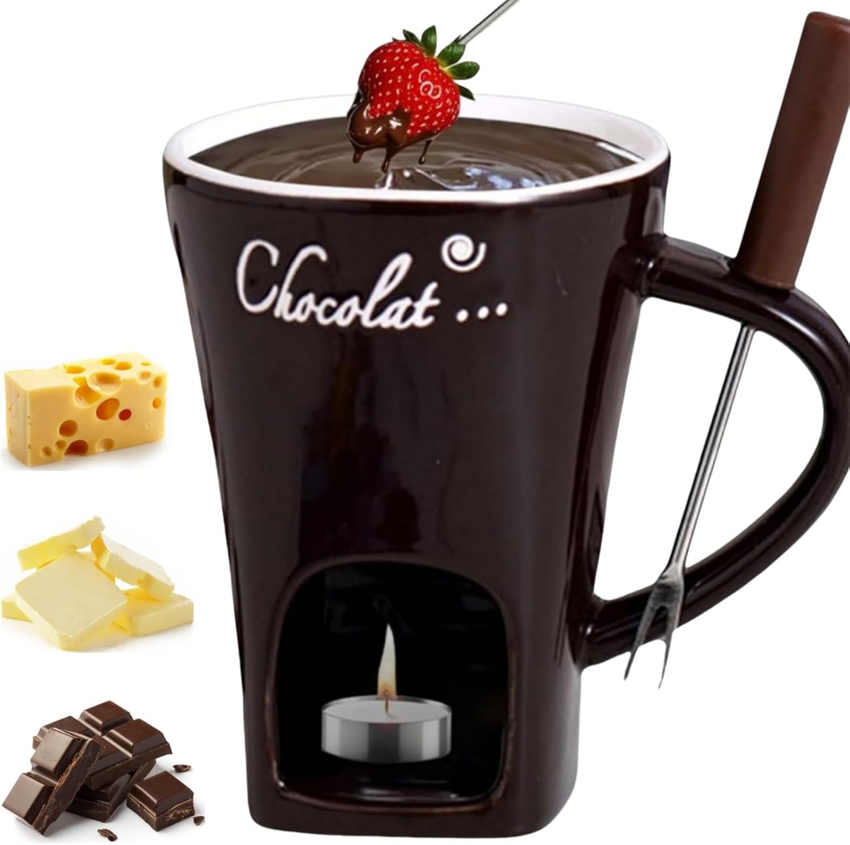 Keramische multifunctionele ch - Fondue Pot Ceramic recensie en prijs