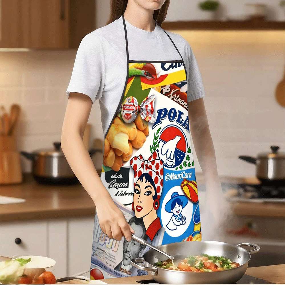 1 stuk leuke schort met Venezo - Home Cooking Cafe recensie en prijs