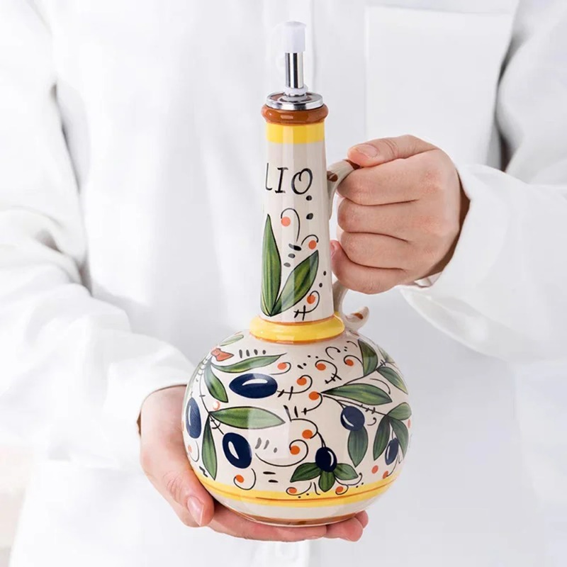 Keramische oliefles, sojasausf - Home Cooking Delivery recensie en prijs